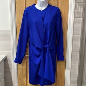 DKNY Royal Blue Shirt Dress